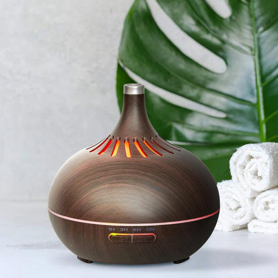 Aromar -Walnut  Metallica Wood Diffuser